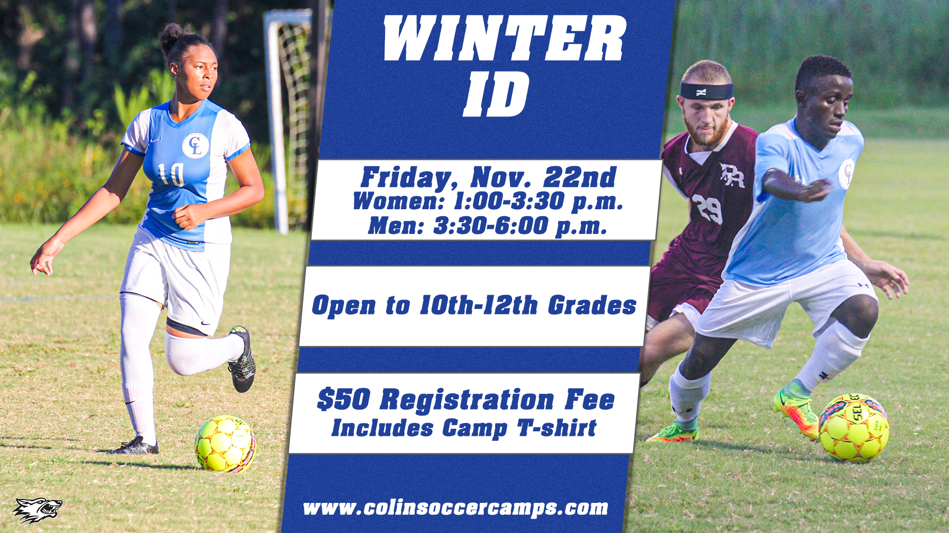 Co-Lin schedules winter soccer ID camp