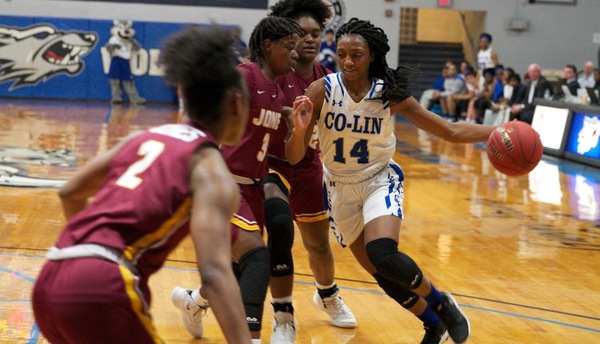 Lady Wolves fall to No. 8 Jones 106-91 in offensive battle