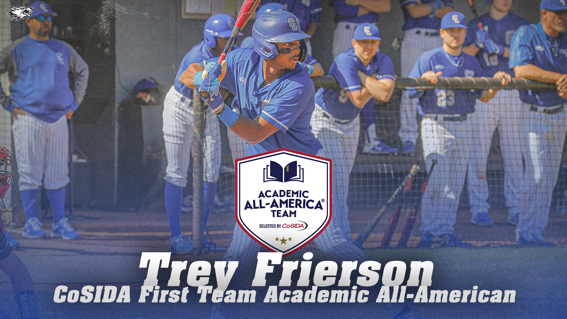 Frierson named CoSIDA First Team Academic All-American