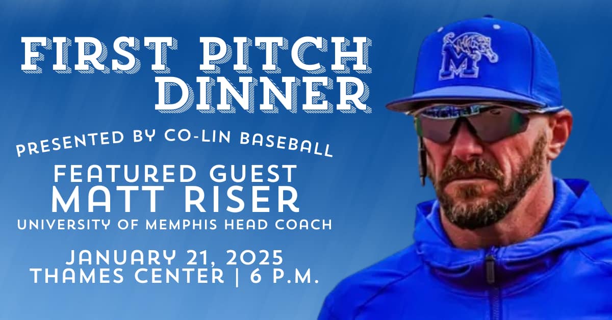 Co-Lin Baseball First Pitch Dinner Set For January 21