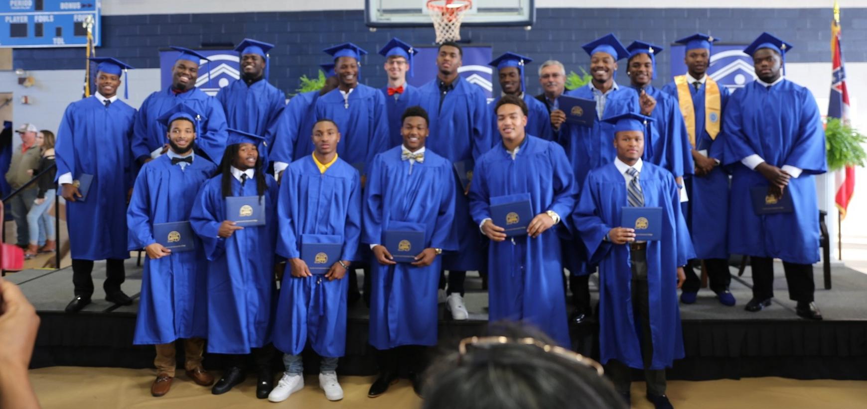 Co-Lin football graduates 25 players in December