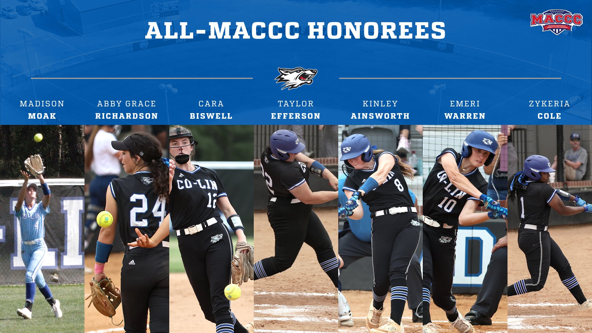 Seven Lady Wolves Earn Conference Honors